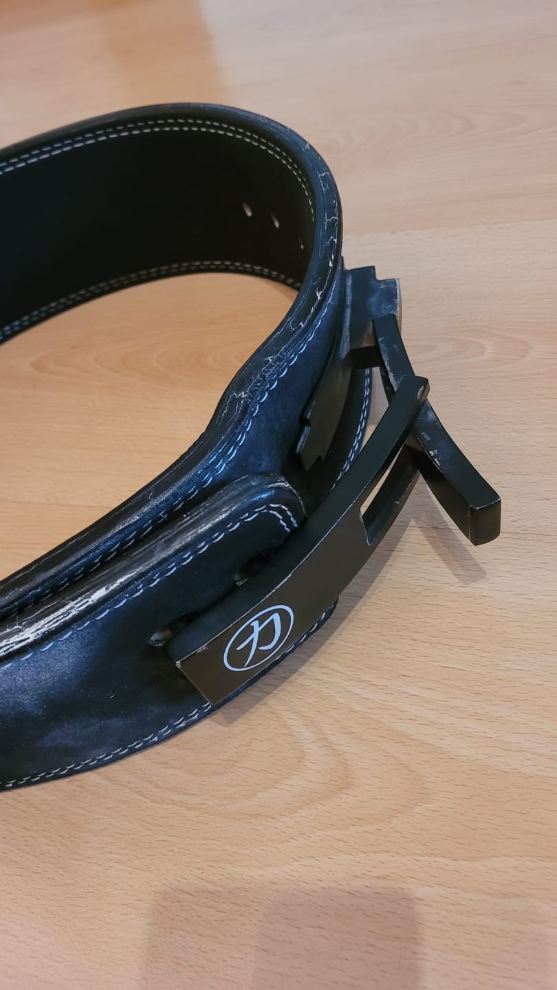 Customer photo review of Black Lever Belt, 10mm - IPF Approved