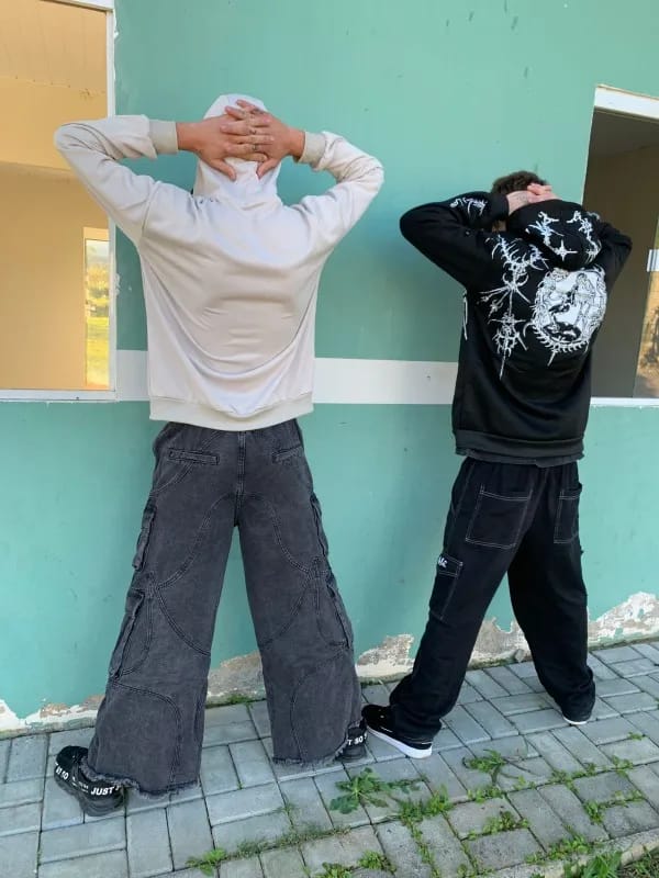 Customer photo review of THE SKELETAL HOODIE