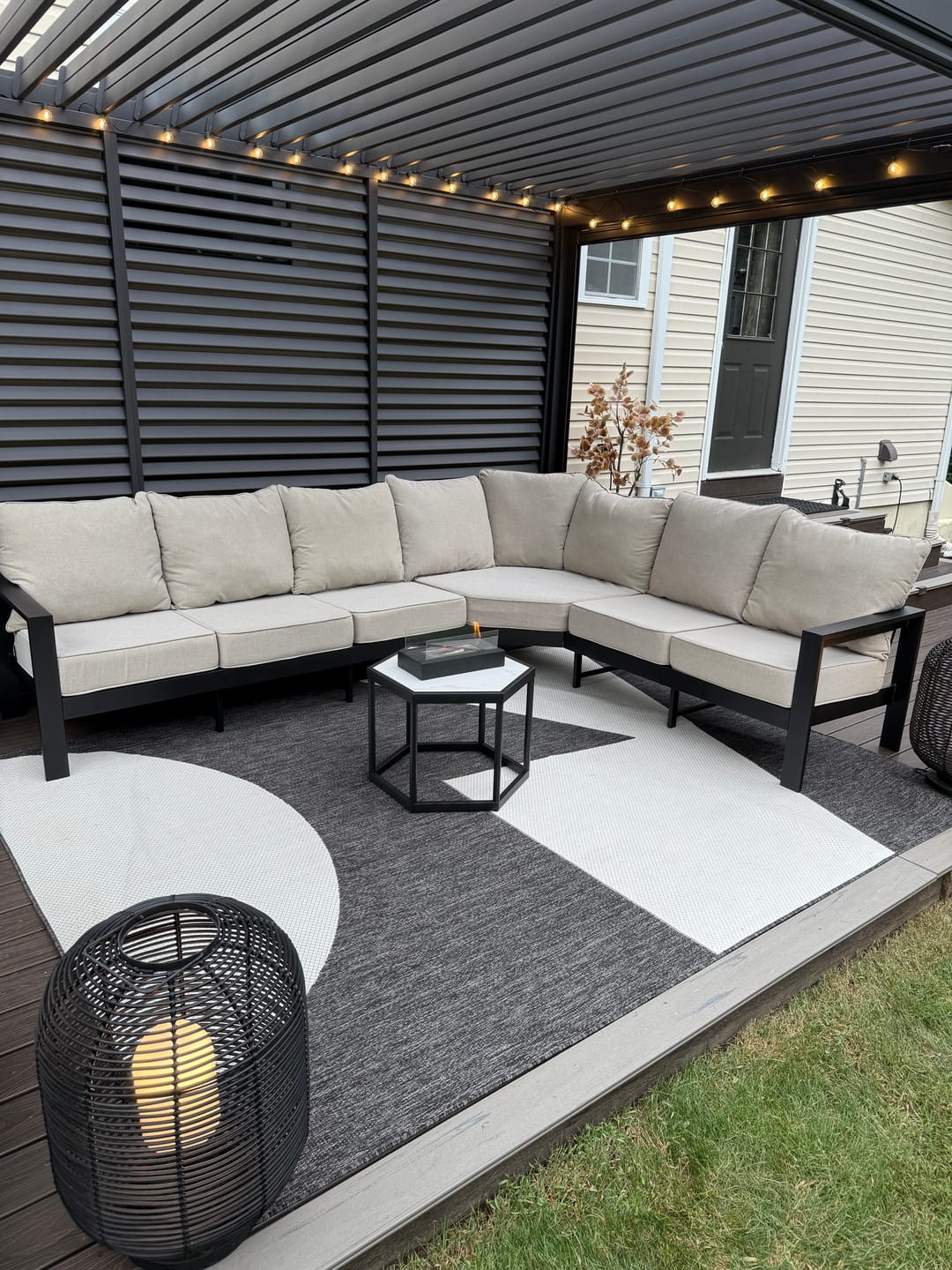 Customer photo review of Edisto Sectional
