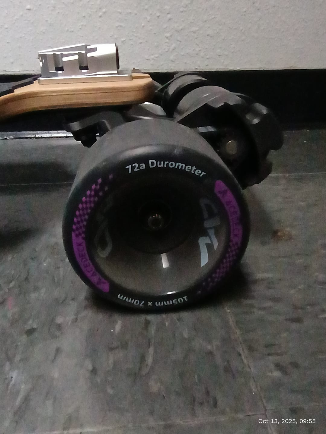 Customer photo review of Acedeck® x MADESK8® V2 Stealth 105mm/125mm Wheel- Acedeck Custom-Designed Edition