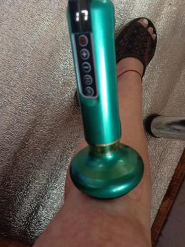 Customer photo review of BESTGOD Body-Sculpting Cupping Massager
