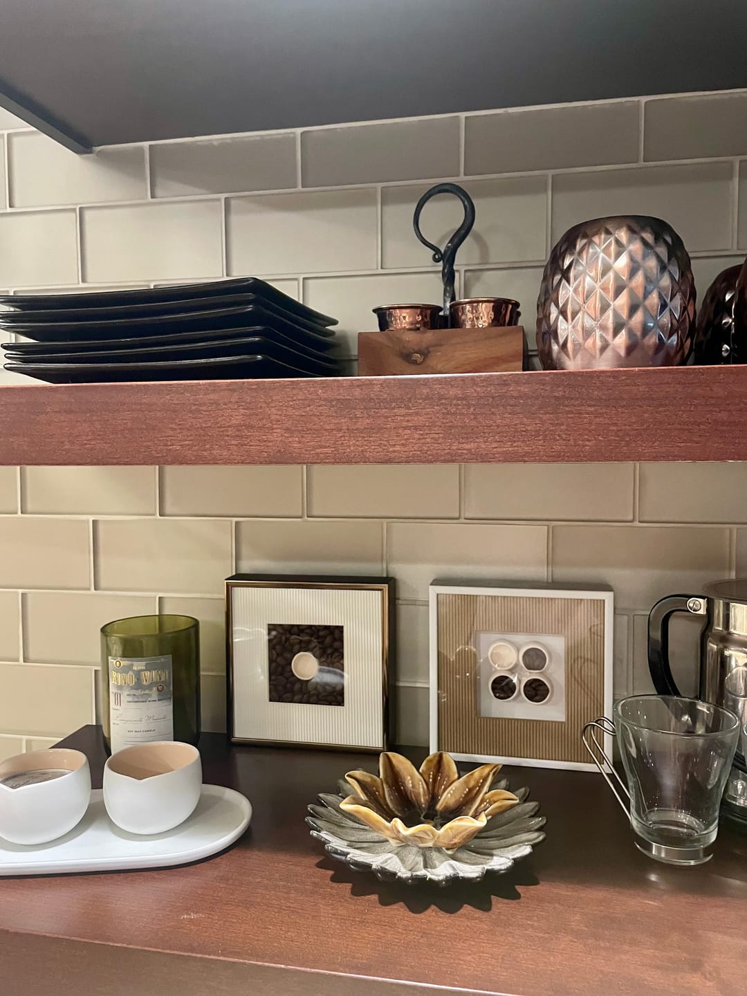 Customer photo review of STONEWARE FLOWER SHAPED DISH
