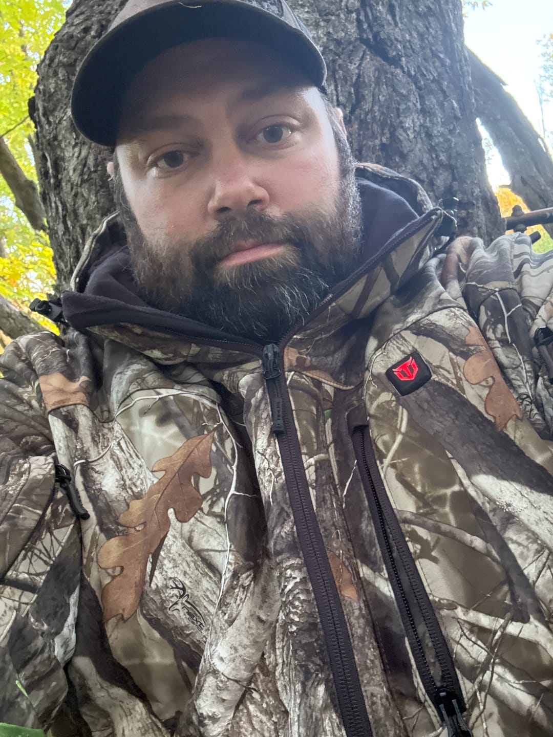 Customer photo review of Hunting Pants Heated for Men with Battery Pack