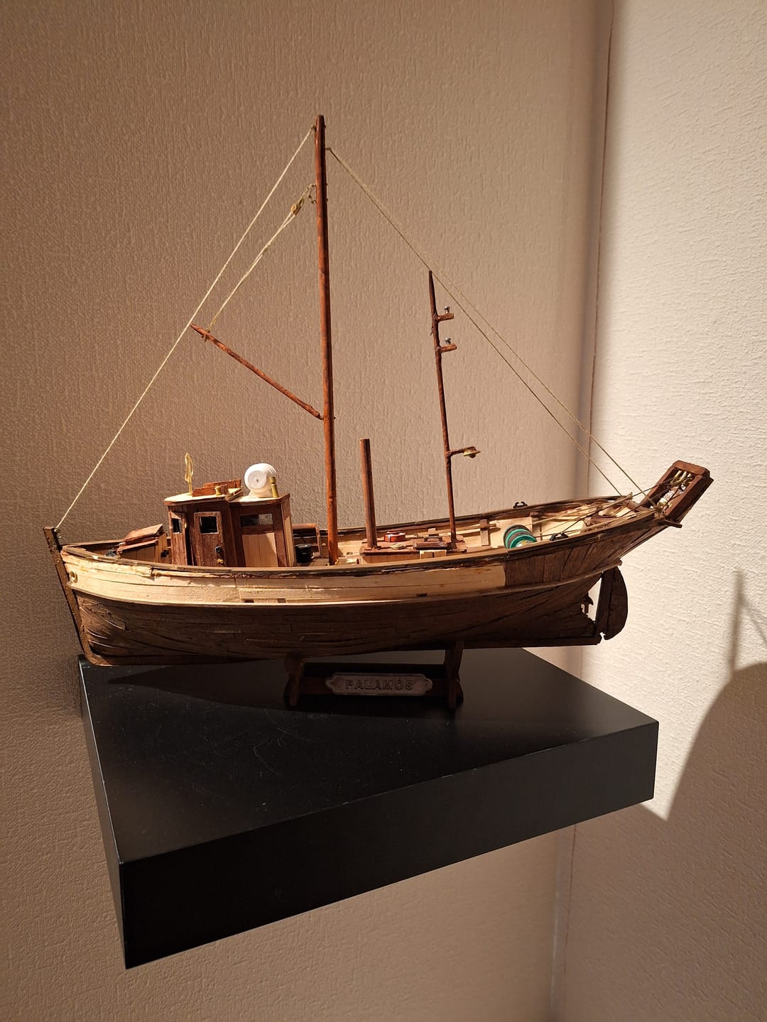 Customer photo review of Maqueta Barco Palamós
