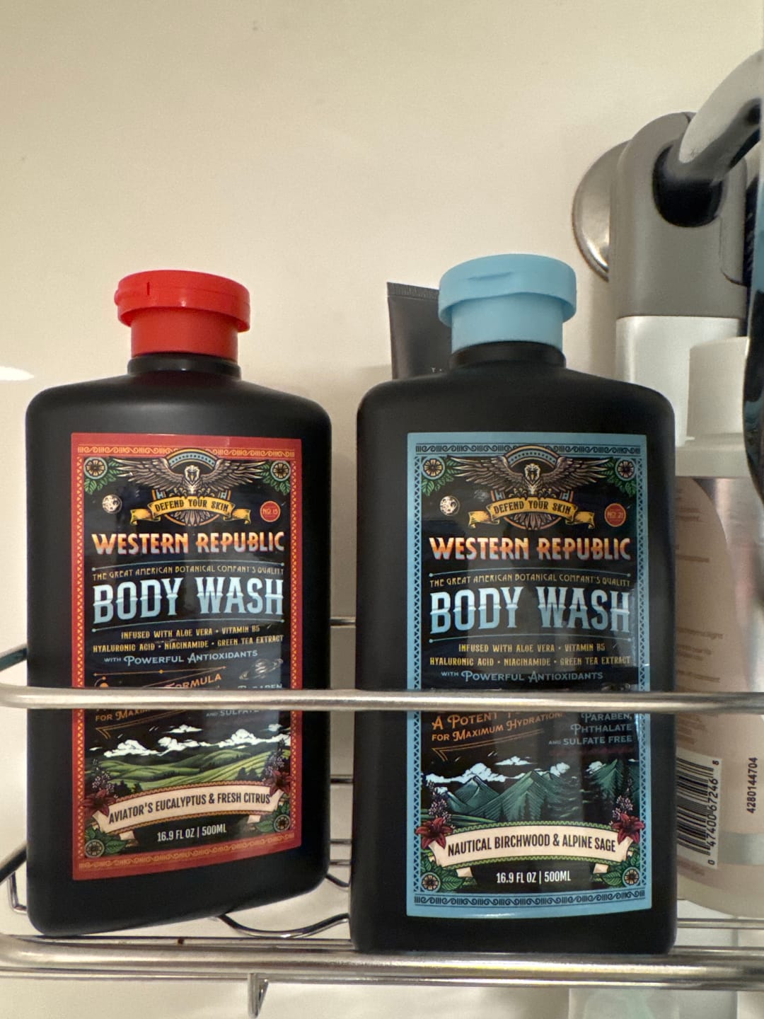 Customer photo review of Body Wash Double Scent Starter Kit