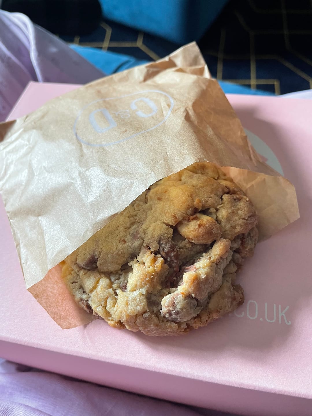 Customer photo review of Biscoff New York Cookie