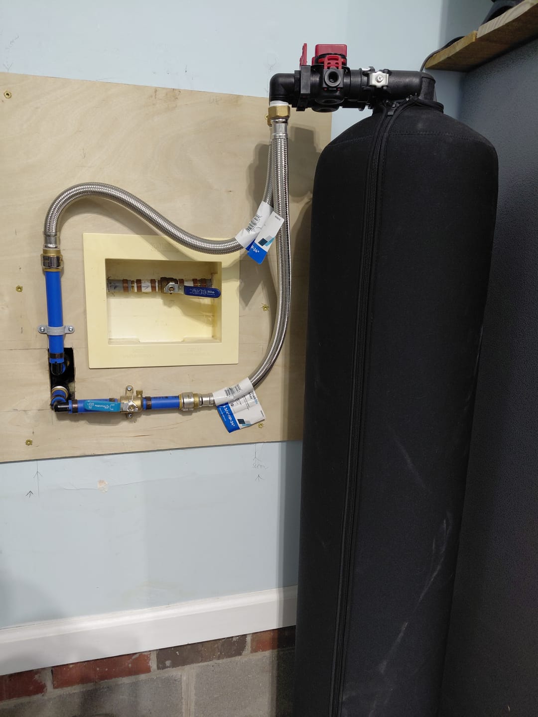 Customer photo review of SoftPro Whole House Chlorine+ & Fluoride Filter (Catalytic + Bone Char Carbon Filter)