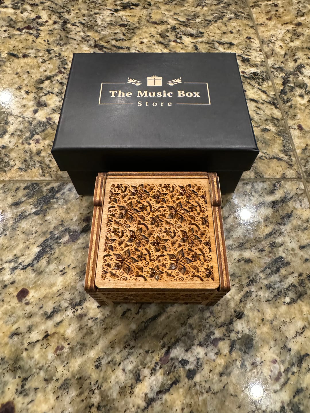 Customer photo review of Custom Digital Music Box - Any song, tune, or voice