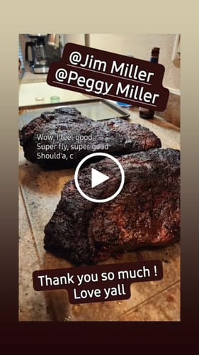 Customer video review of USDA Prime Brisket