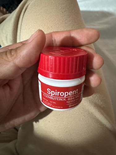 Customer photo review of Spiropent Rotterdam Pharmaceutical Clembuterol