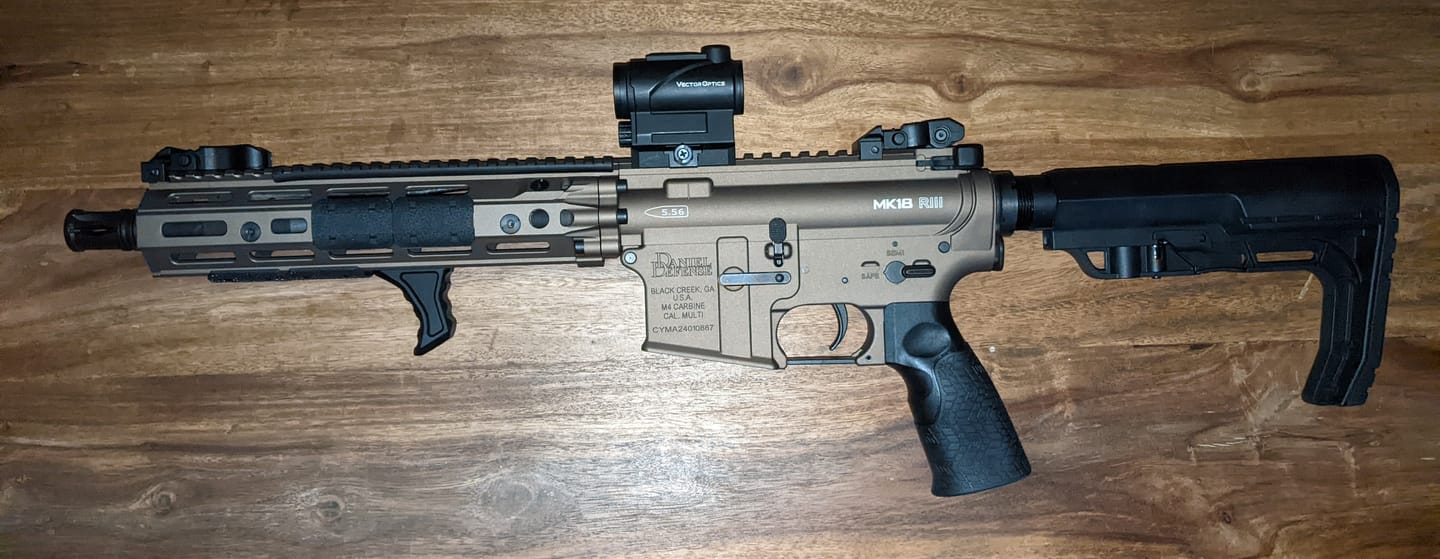 Customer photo review of Vector Optics SCRD-33 Centurion 1x20