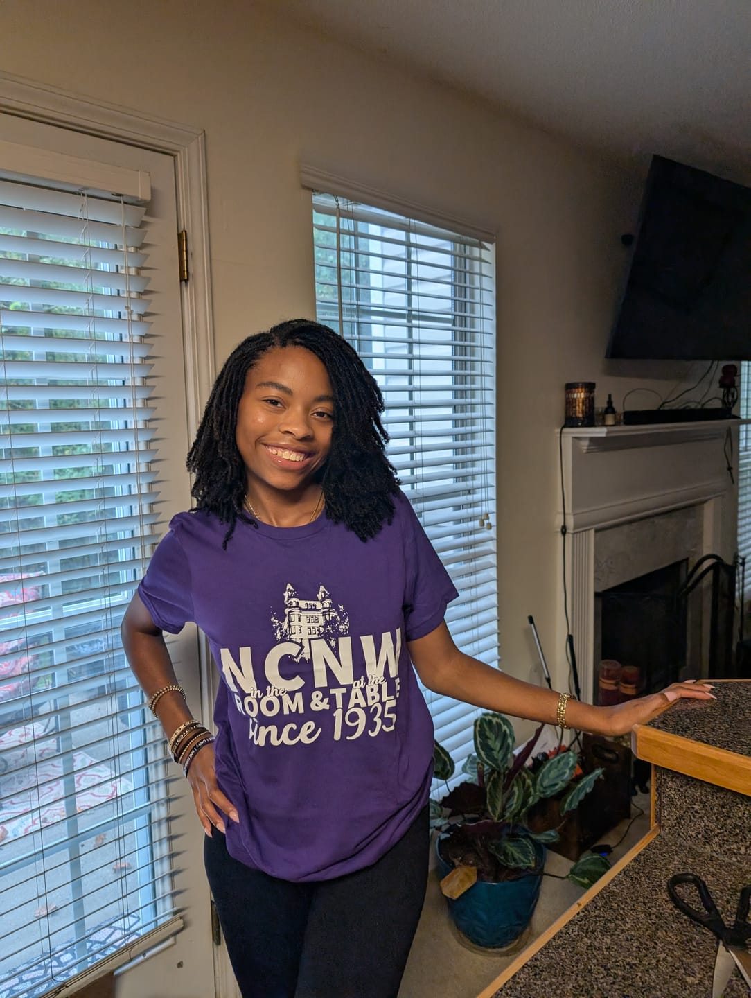 Customer photo review of NCNW Coach's Jacket