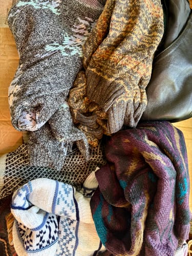 Customer photo review of Wholesale Cosby Sweaters