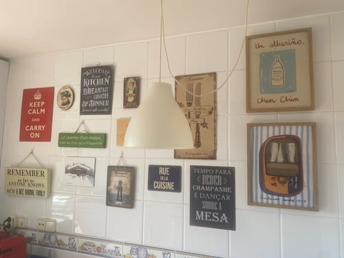 Customer photo review of Pack de 2 ilustraciones "Albariño y Sardinas" SIN MARCO