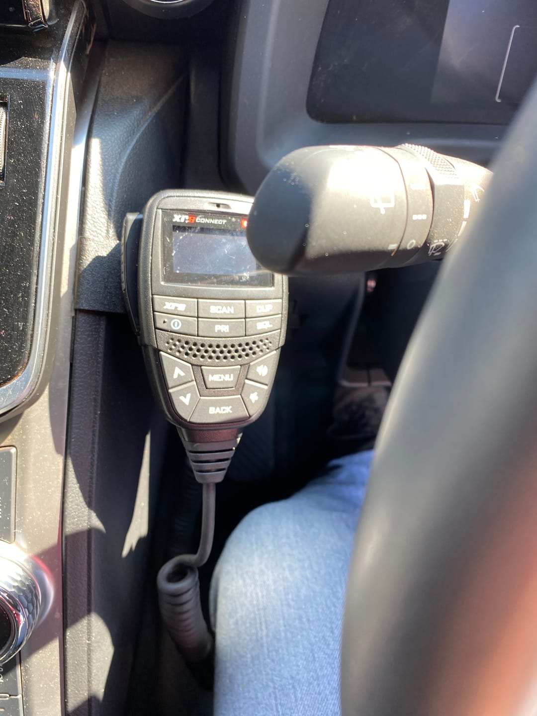 Customer photo review of UHF Handpiece Bracket - LC300 Series - Dash Mount - Pre Order - Shipping Wednesday 24th September