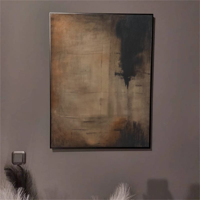 Customer photo review of Abstract Painting Canvas #AP128