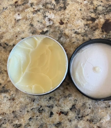 Customer photo review of F-Balm - Premium Anti-aging Tallow Balm - 2 oz.
