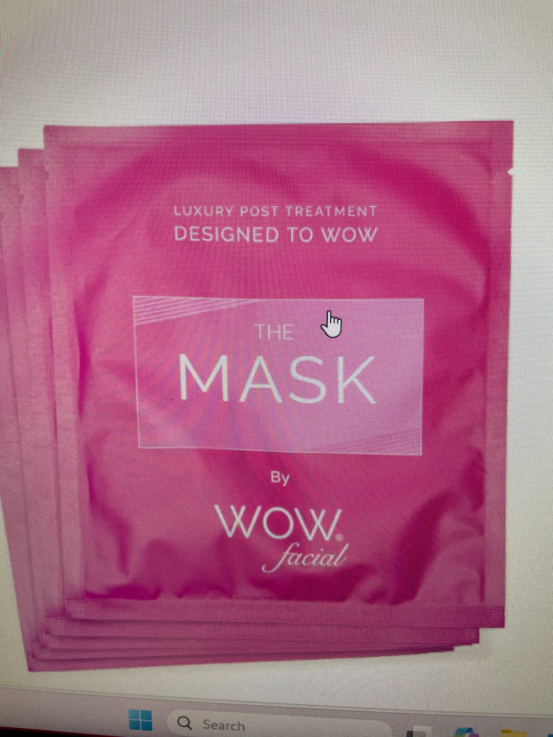 Customer photo review of The Mask by WOW Facial