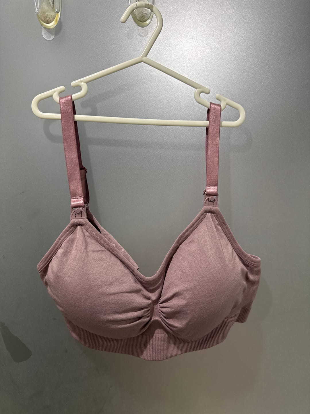 Customer photo review of Lovemère Seamless Nursing Bra