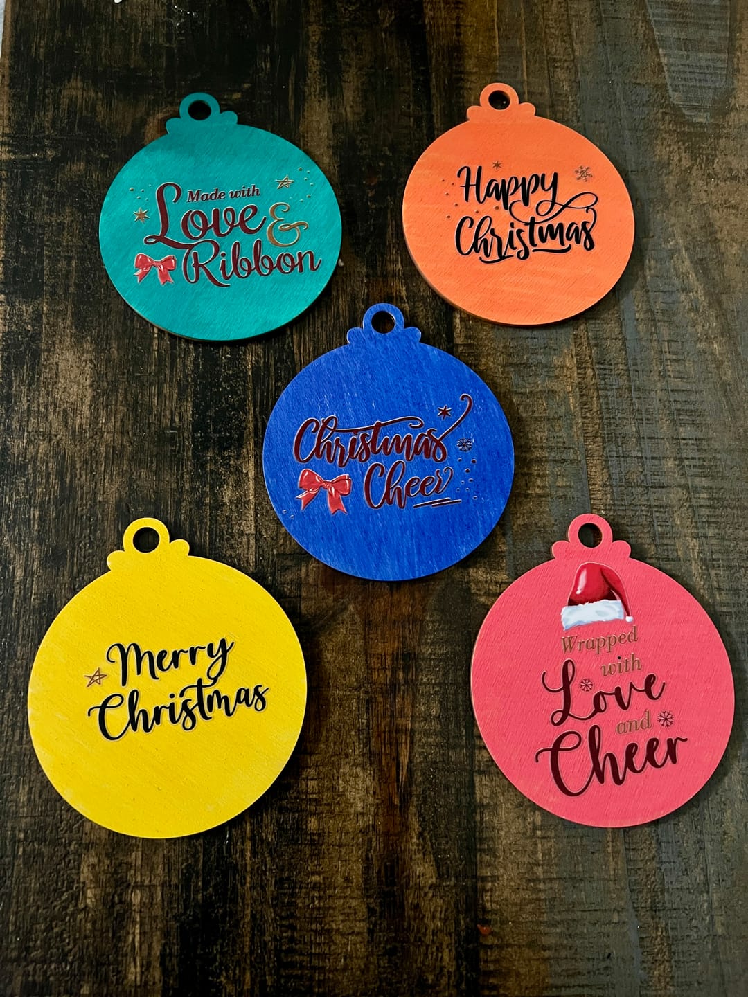 Customer photo review of Unfinished Wood Christmas Ornament Shape - Craft - up to 46" DIY
