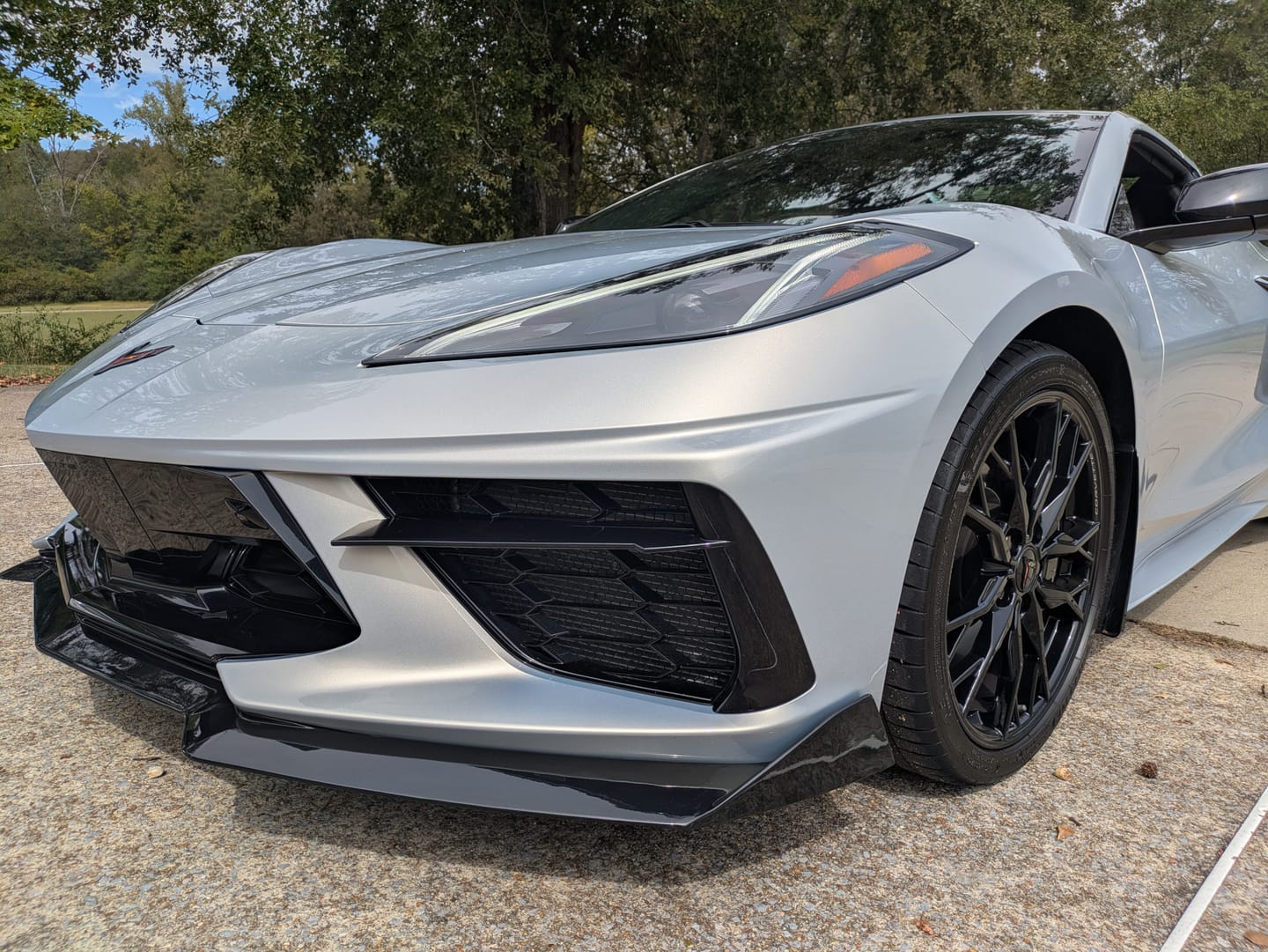 Customer photo review of Corvette C8 Front Splitter [5VM Package]