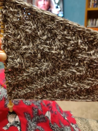 Customer photo review of Farm Fresh: Vermont Jacob Twist 3 Ply