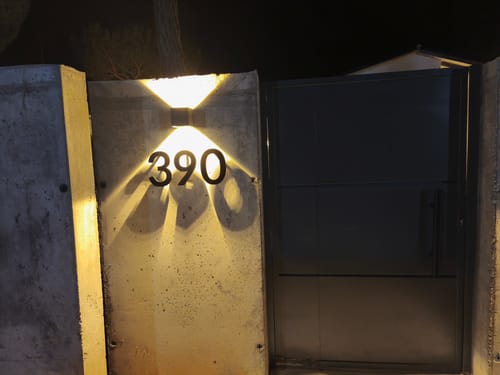 Customer photo review of Numeri e lettere singole 3D