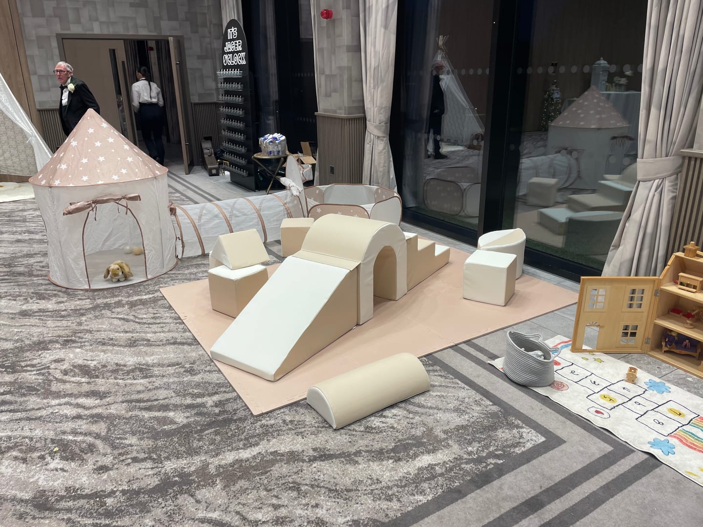 Customer photo review of Stacking Cubes - 4 Blocks