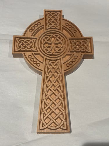 Customer photo review of 30 Deg V-Groove - 3-Flute - 1/4 Shank - VSC30