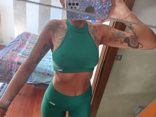 Customer photo review of Top Olimpia Verde Giada