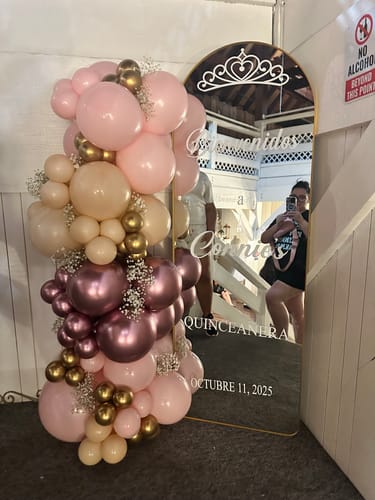 Customer photo review of Custom Balloon Garland Kit