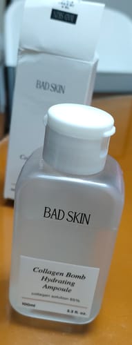 Customer photo review of Bad Skin™ Korean Collagen Bomb Hydrating Ampoule