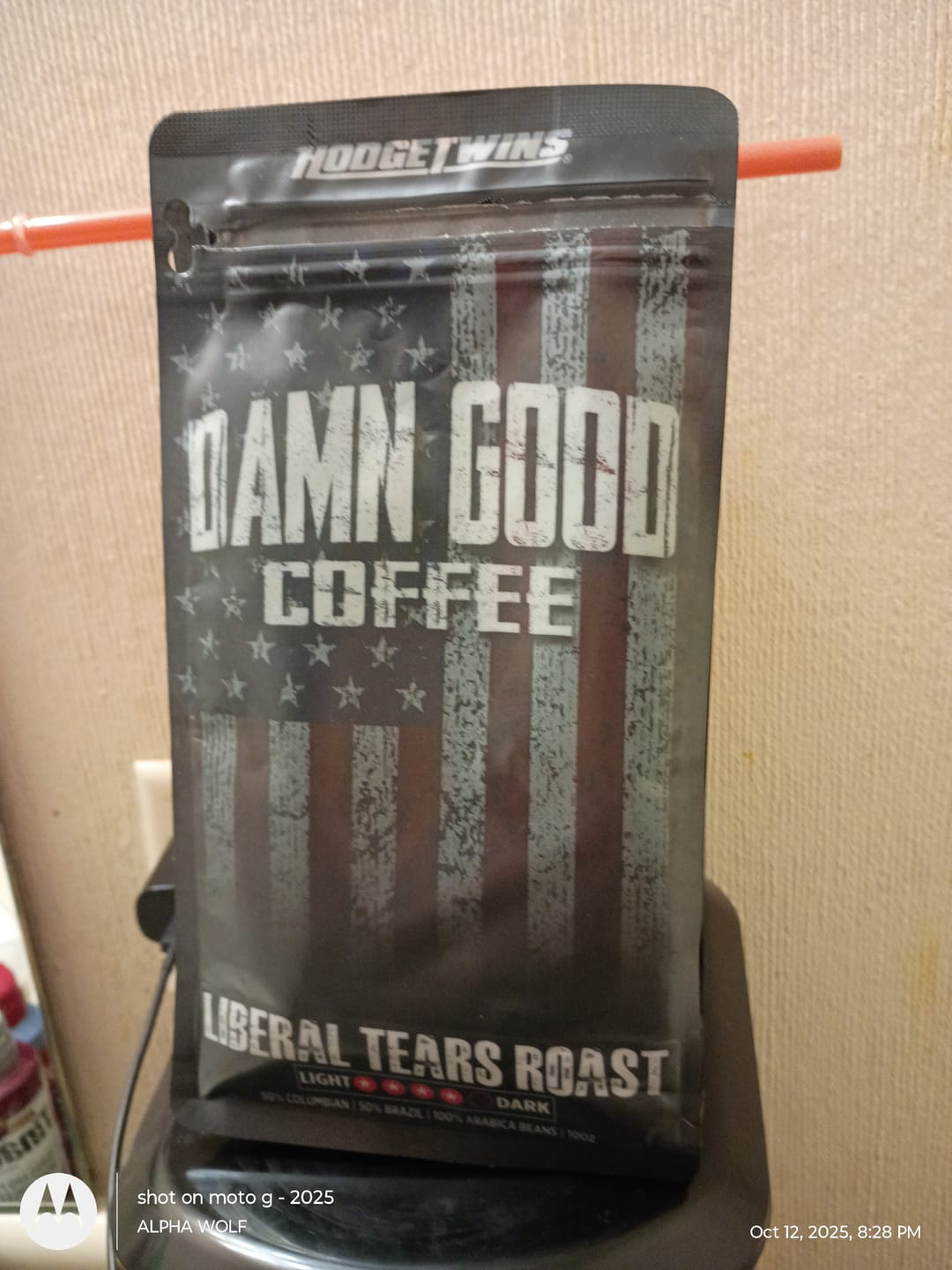 Customer photo review of Damn Good™ Coffee - Liberal Tears Roast
