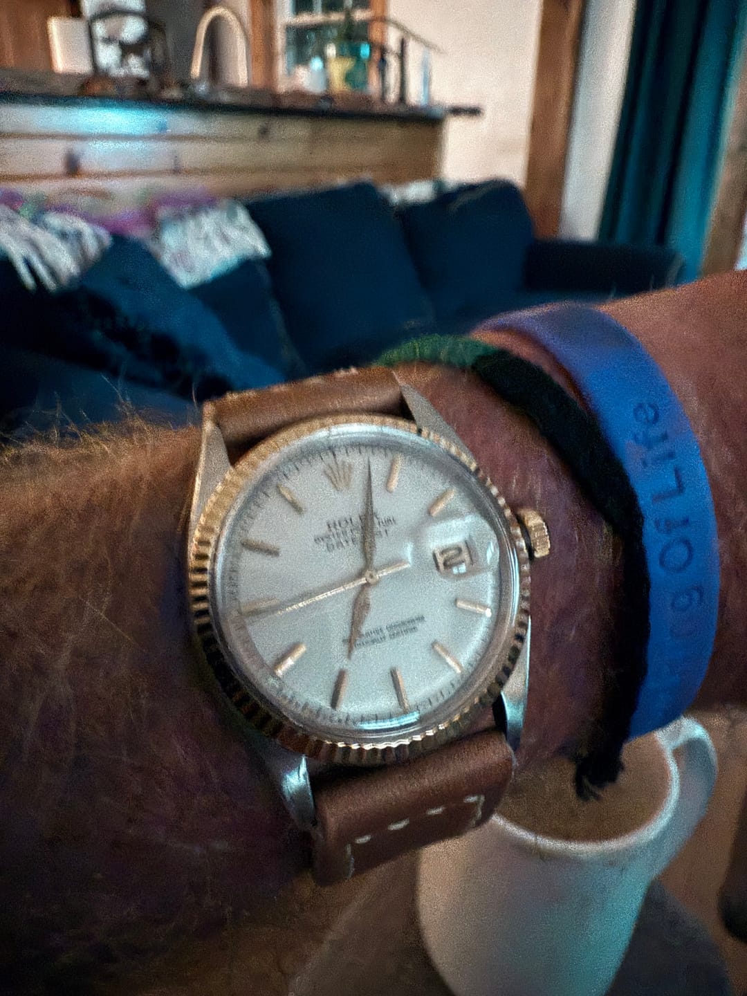 Customer photo review of Horween Natural Dublin | Natural Thread