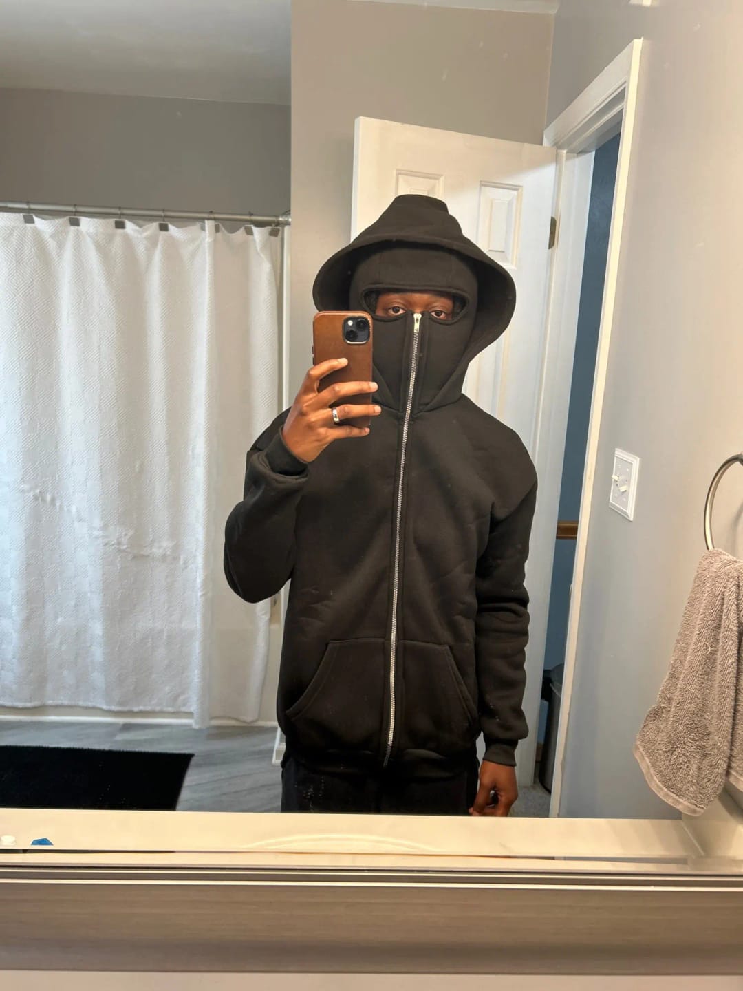 Customer photo review of ShiestyZip Hoodie
