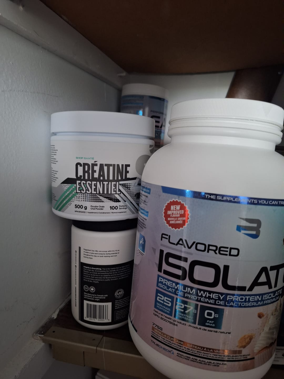 Customer photo review of Shop Santé - Essentiel Créatine - 500g