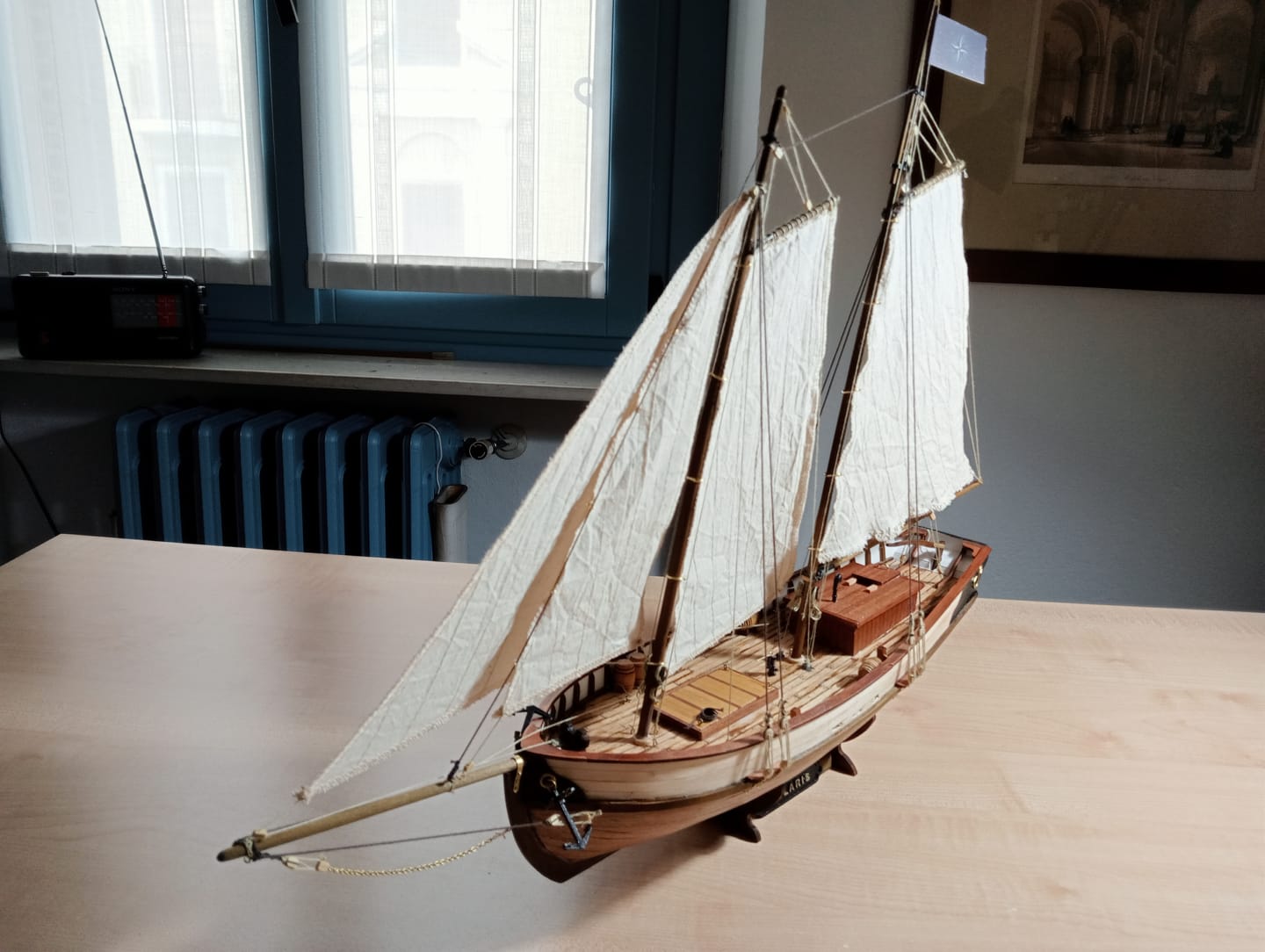 Customer photo review of Maqueta Barco Polaris