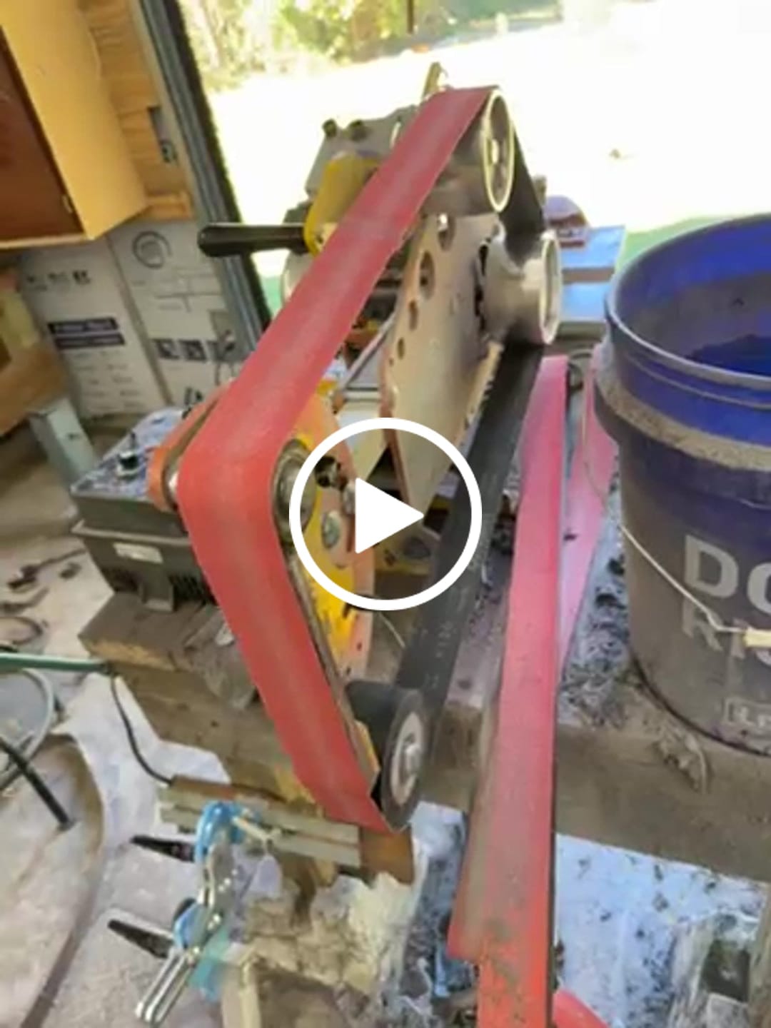Customer video review of 2 x 72 Ceramic Sanding Belts, 3 PACK