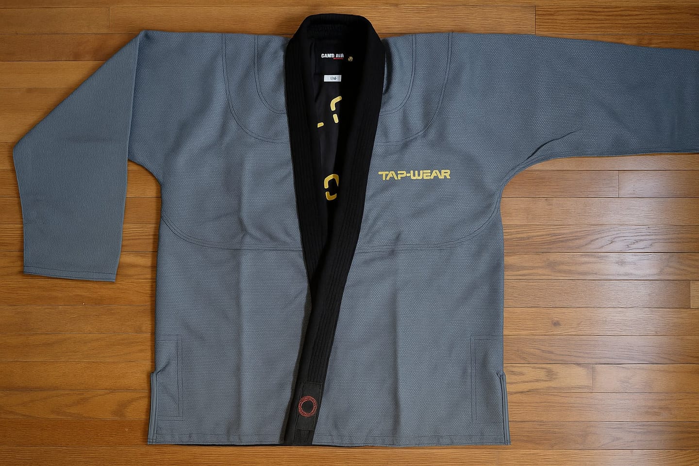 Customer photo review of Custom Grey Brazilian Jiu Jitsu Gi