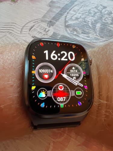 Customer photo review of VitaFit Air3 Smartwatch mit Blutdruckmessung Pumparmband