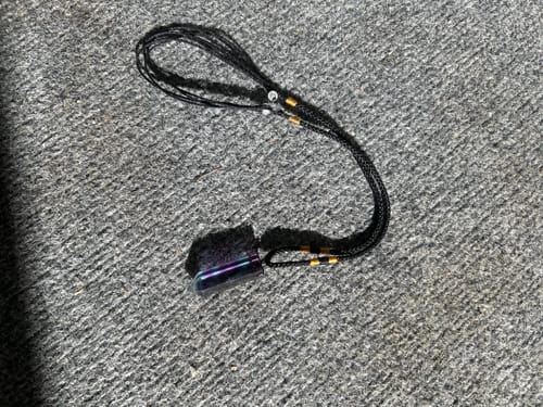 Customer photo review of Natural Fluorite Necklace