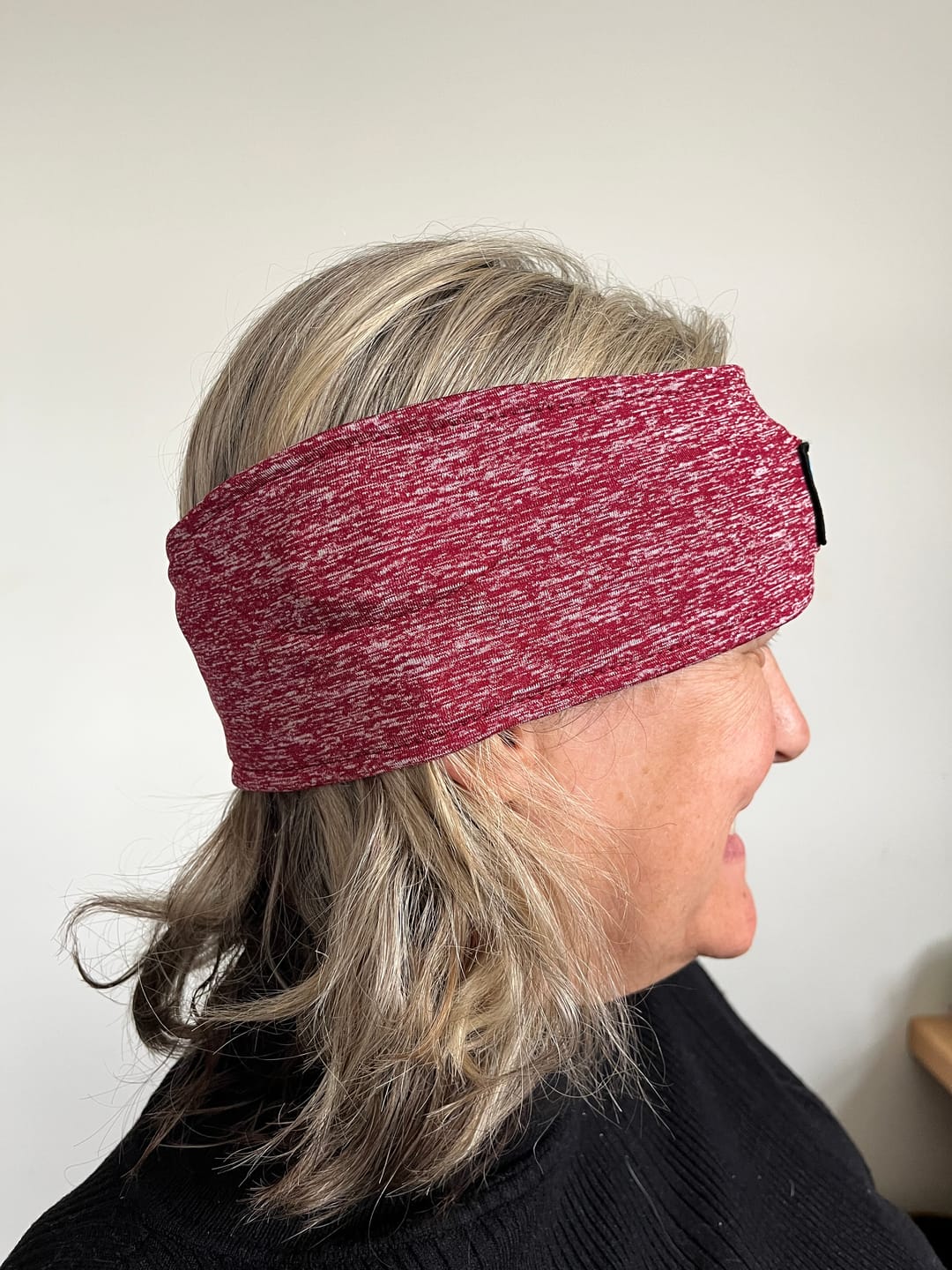 Customer photo review of BlueSnooze - Bluetooth Sleep & Sports Headband