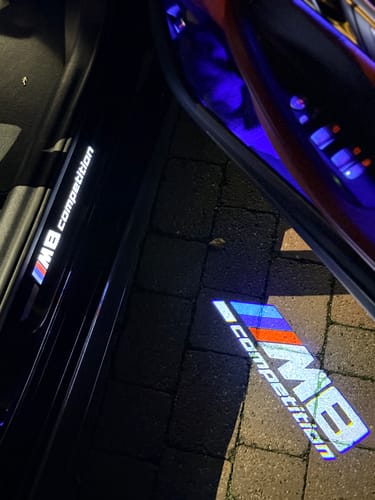 Customer photo review of BMW F SERIES DOOR LIGHTS