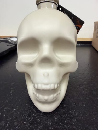 Customer photo review of Crystal Head Bone Vodka