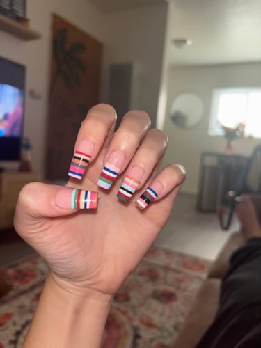 Customer photo review of Custom Nails