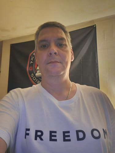 Customer photo review of Freedom CK T-Shirt