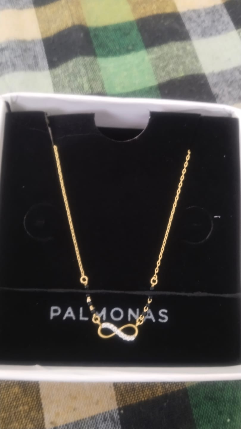 Customer photo review of Eternal Bond 925 Sterling Silver Mangalsutra