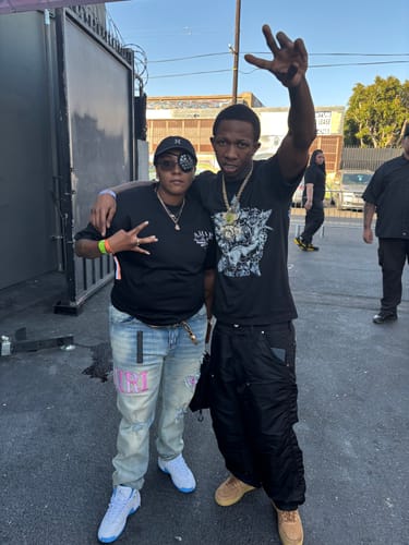 Customer photo review of AMIRI T-Shirts