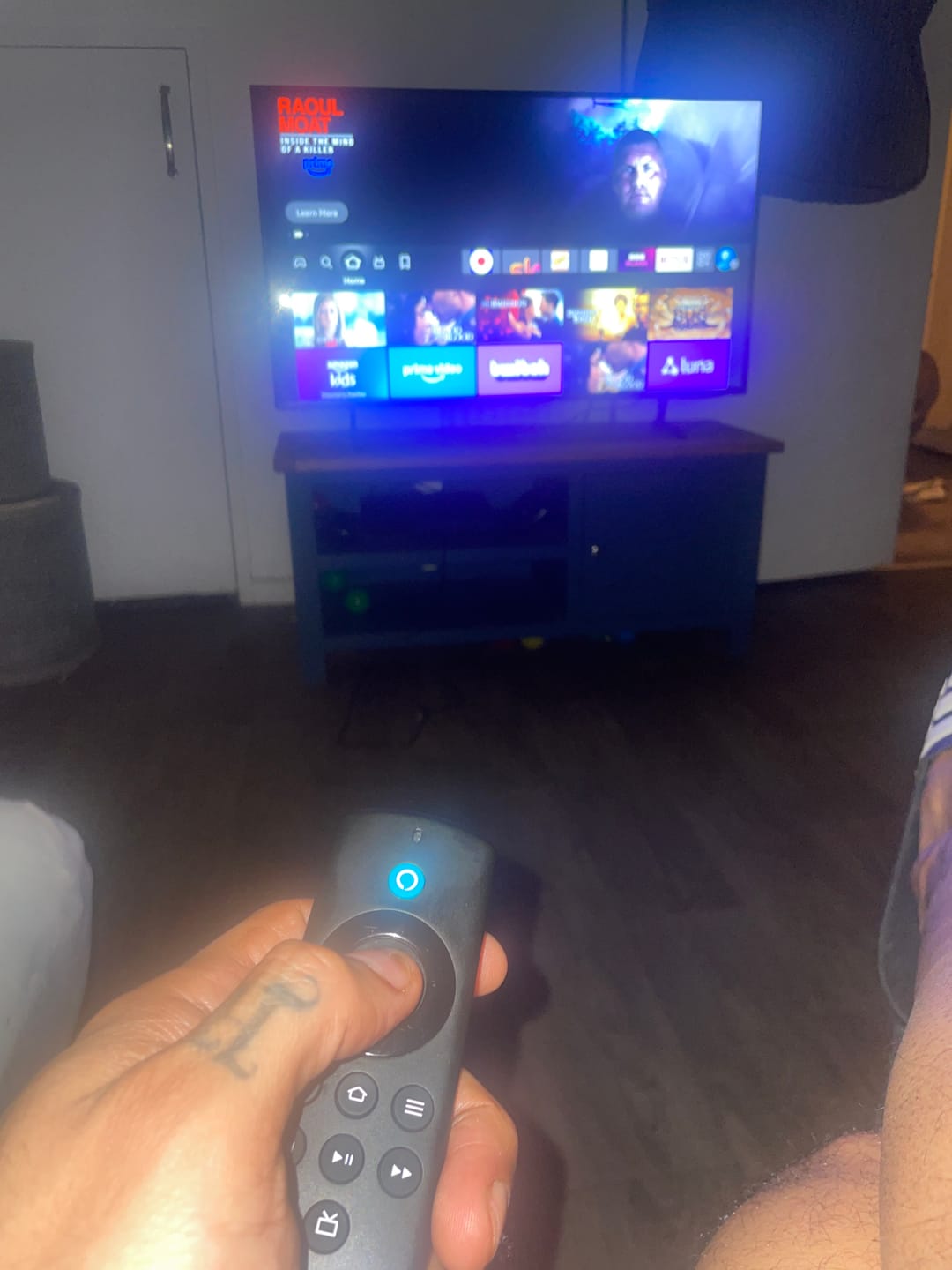Customer photo review of Amazon Fire TV Stick Lite With Alexa