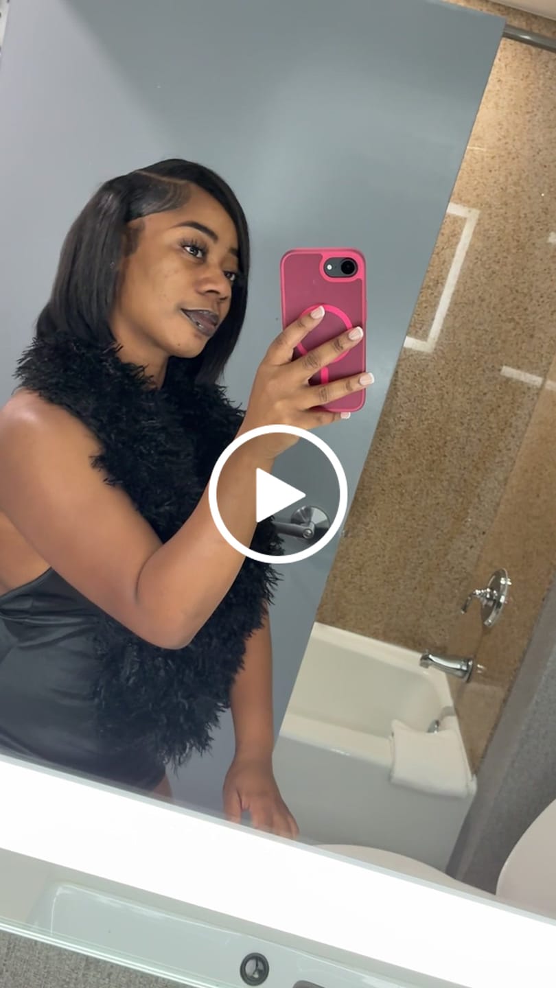 Customer video review of Courtney Fur Romper - Black